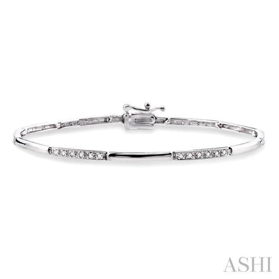 Diamond Bar Fashion Bracelet