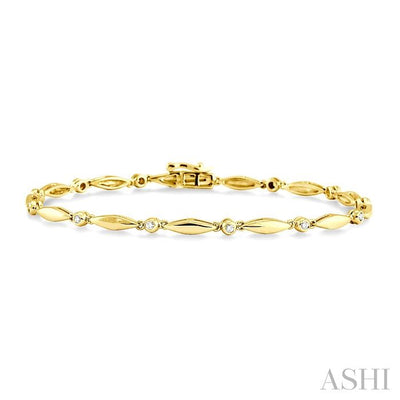 Boat Diamond Bracelet