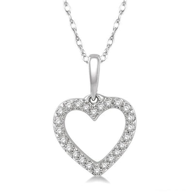 Heart Diamond Pendant