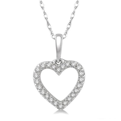 Heart Diamond Pendant
