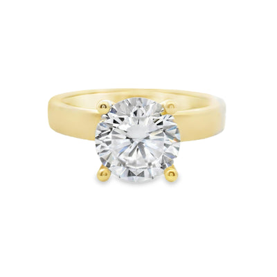 Round Diamond Solitaire Engagement Ring