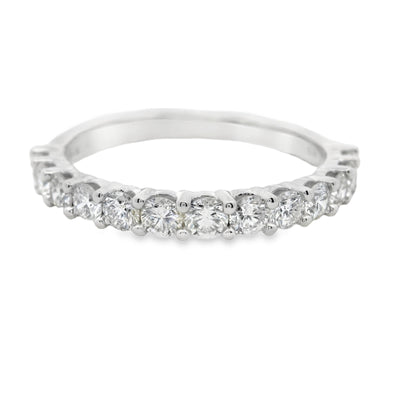 Shared Prong Anniversary Ring
