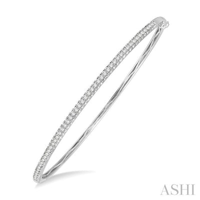 Stackable Diamond Bangle