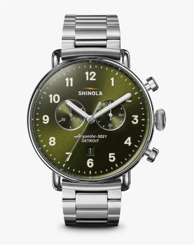 Shinola "Canfield Chronograph", 43 mm
