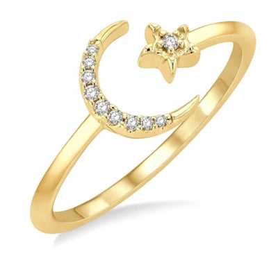 Petite Diamond Fashion Ring