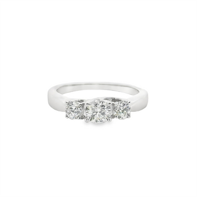 Three Stone Diamond Ring