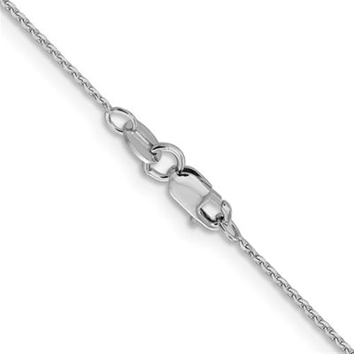 16" Diamond-cut Cable Chain