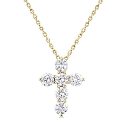 Diamond Cross Pendant
