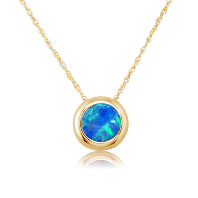 Australian Opal Doublet Pendant