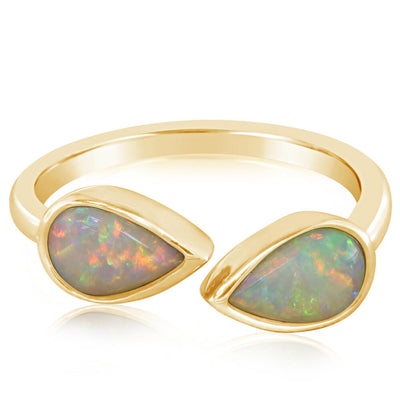 Australian Opal Fashion Ring
