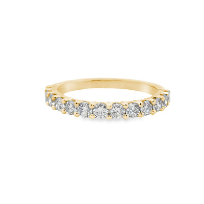 Shared Prong Anniversary Ring