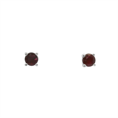 Ruby Stud Earrings
