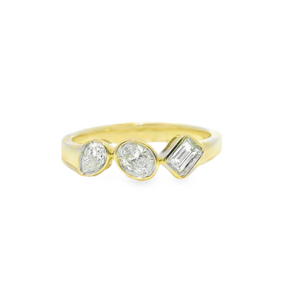 Mixed Shape Diamond Fashion Ring