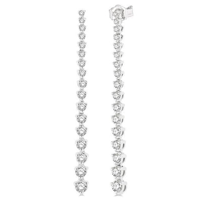 Diamond Drop Earrings