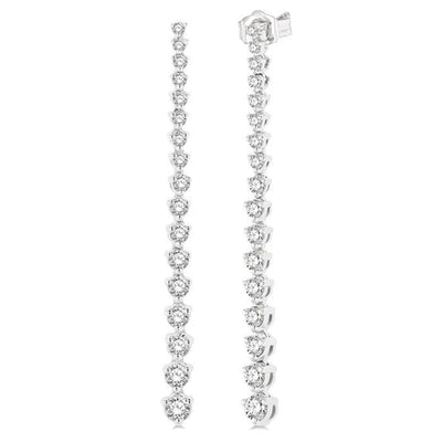 Diamond Drop Earrings