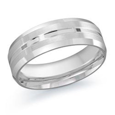 Men's Satin Finish Wedding Ring