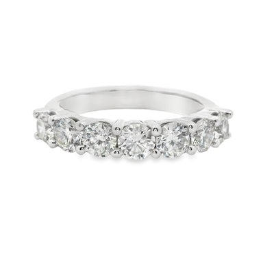 Seven-Stone Anniversary Ring
