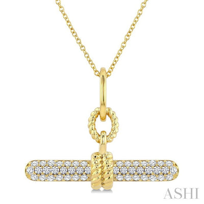 T-Bar Diamond Fashion Necklace