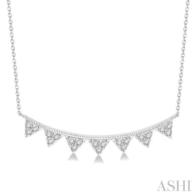 Triangle Diamond Fashion Pendant