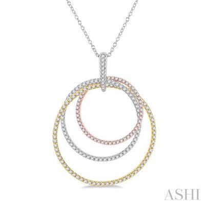 Circle Diamond Fashion Pendant