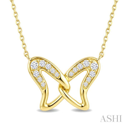 Wings Interlock Diamond Fashion Pendant