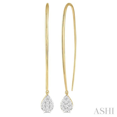 Pear Shape Lovebright Essential Diamond Earrings