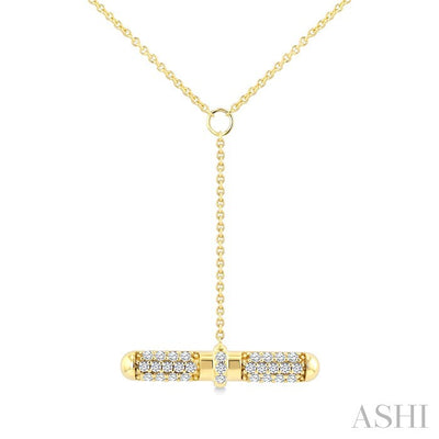 T-Bar Diamond Fashion Necklace