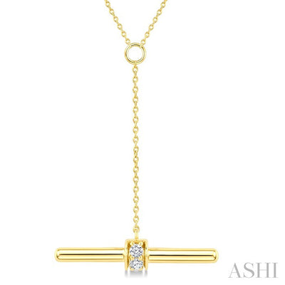 T-Bar Diamond Fashion Necklace