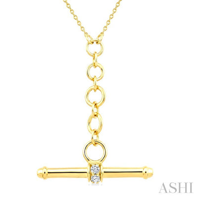T-Bar Diamond Fashion Necklace