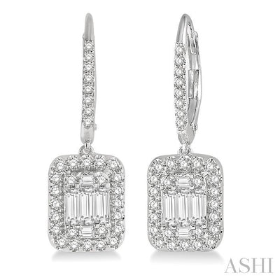 Halo Fusion Diamond Earrings