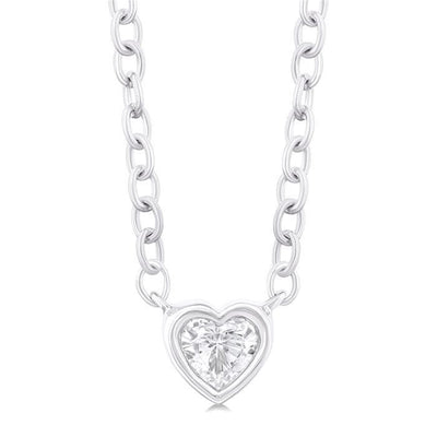 Petite Bezel Necklace