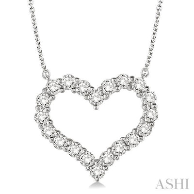 Heart Shape Diamond Pendant