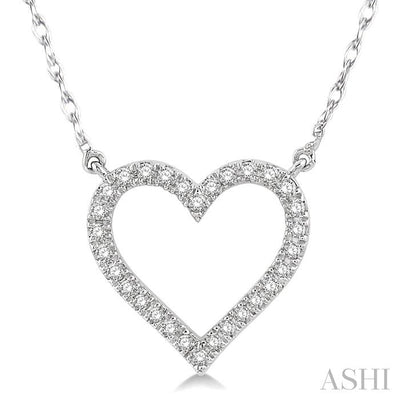 Heart Shape Diamond Pendant