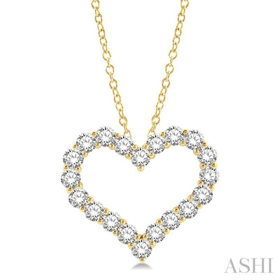 Heart Shape Diamond Fashion Pendant