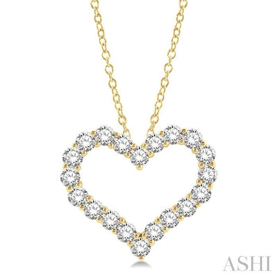 Heart Shape Diamond Fashion Pendant