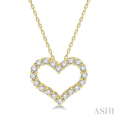 Heart Shape Diamond Fashion Pendant