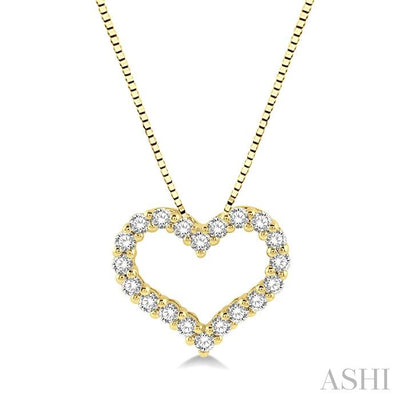Heart Shape Diamond Fashion Pendant