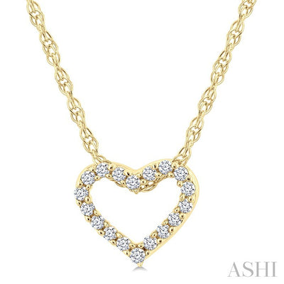 Heart Shape Diamond Fashion Pendant