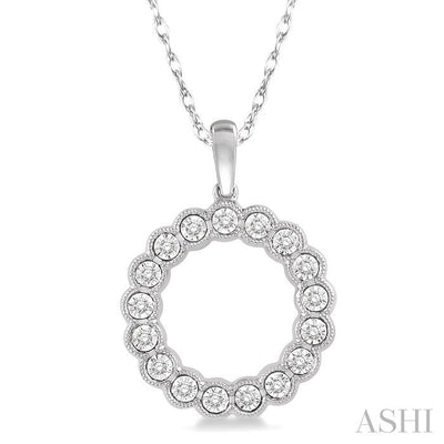 Circle Diamond Fashion Pendant