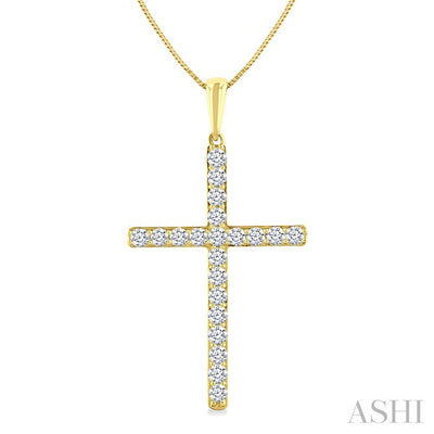 Cross Diamond Fashion Pendant