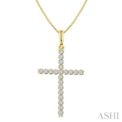 Cross Diamond Fashion Pendant