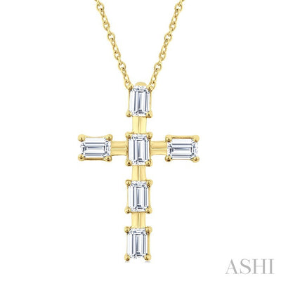 Cross Diamond Fashion Pendant