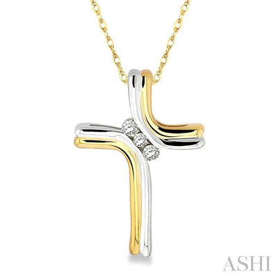 Cross Diamond Fashion Pendant