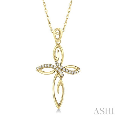 Cross Diamond Fashion Pendant