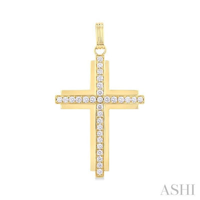 Cross Diamond Fashion Pendant