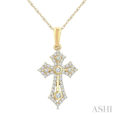 Cross Diamond Fashion Pendant