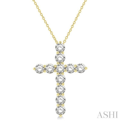 Cross Diamond Fashion Pendant