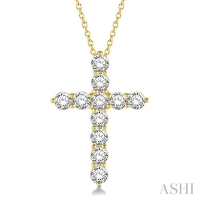 Cross Diamond Fashion Pendant