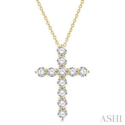 Cross Diamond Fashion Pendant