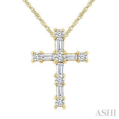 Cross Diamond Fashion Pendant